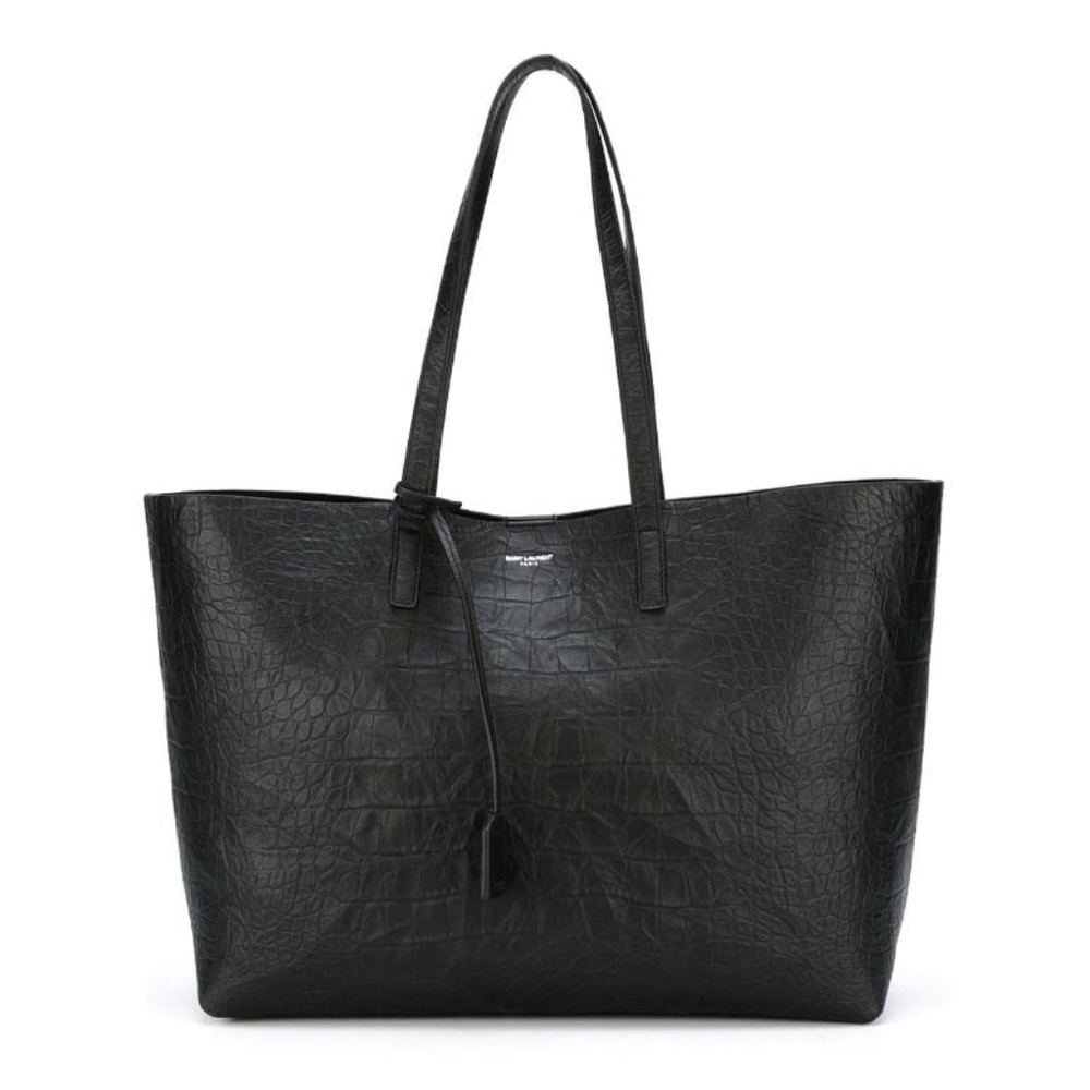 YSL Saint Laurent Large Shopping Bag Tote (Black)